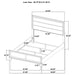 Welsley 4 & 5 PieceBedroom Set - Orbit Furniture (Richmond,BC)