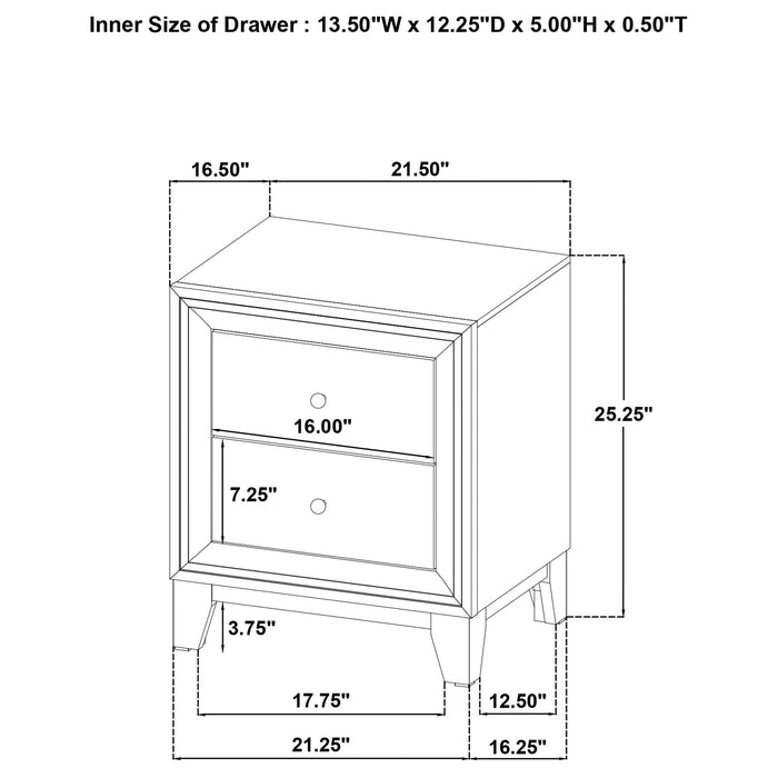 Welsley 4 & 5 PieceBedroom Set - Orbit Furniture (Richmond,BC)