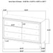 Welsley 4 & 5 PieceBedroom Set - Orbit Furniture (Richmond,BC)