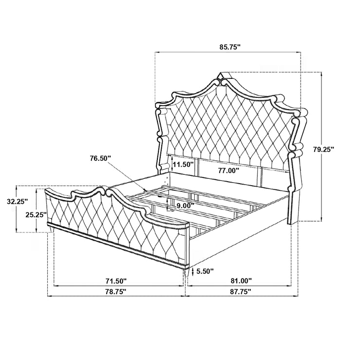 Antonella Bedroom Sets - Orbit Furniture (Richmond,BC)
