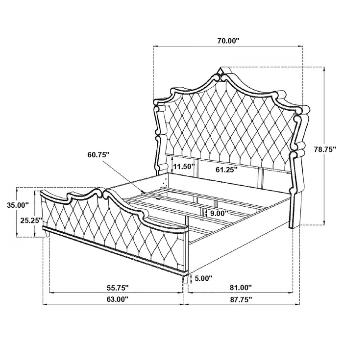 Antonella Bedroom Sets - Orbit Furniture (Richmond,BC)