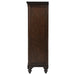 Andover 6-drawer Tempered Glass Door Chest Dark Oak - Orbit Furniture (Richmond,BC)