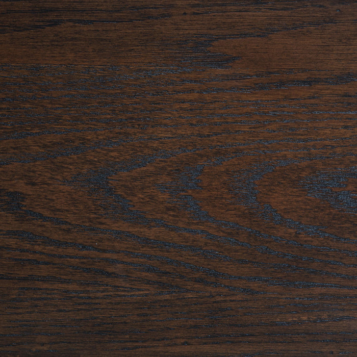Andover 6-drawer Tempered Glass Door Chest Dark Oak - Orbit Furniture (Richmond,BC)