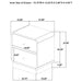 Cavelle Nightstand - Orbit Furniture (Richmond,BC)