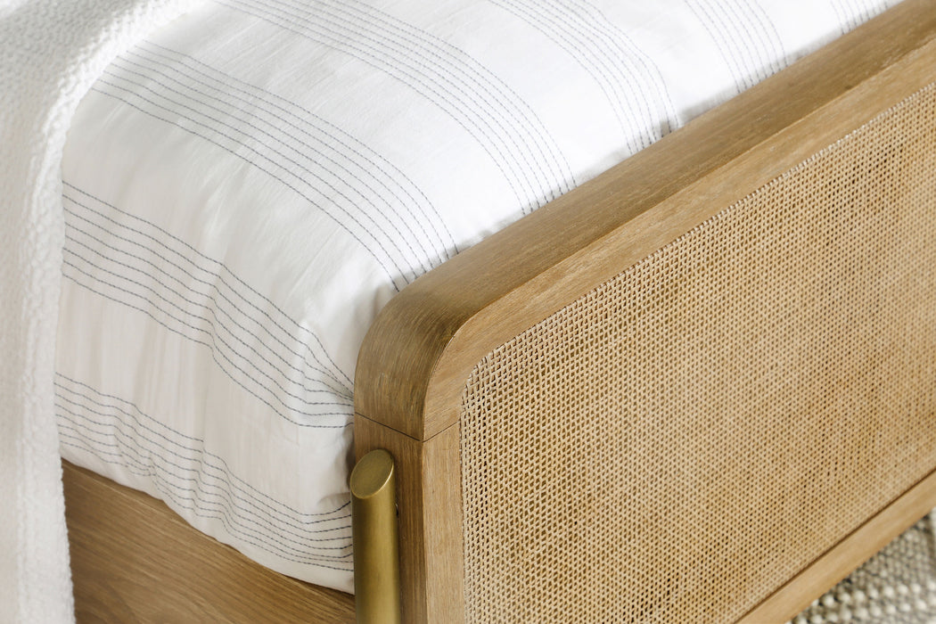 Arini Upholstered Panel Bed - Orbit Furniture (Richmond,BC)