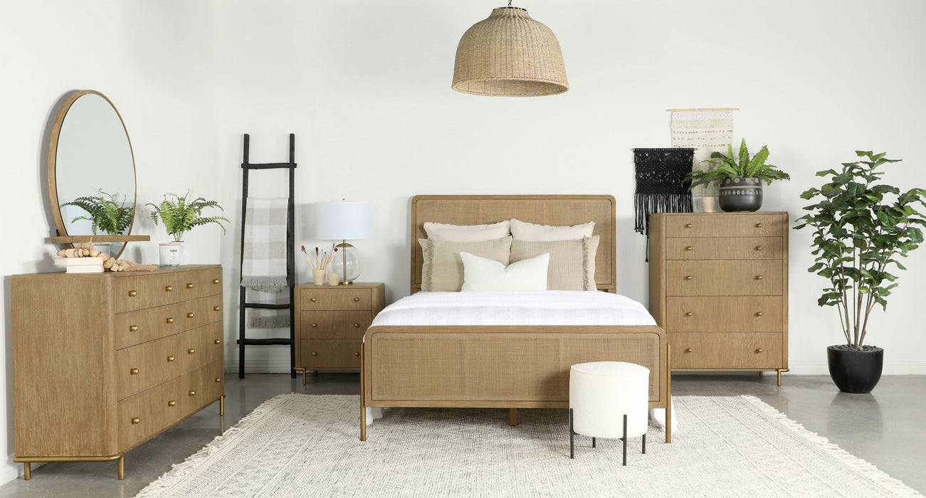 Arini Bedroom Set Beige - Orbit Furniture (Richmond,BC)