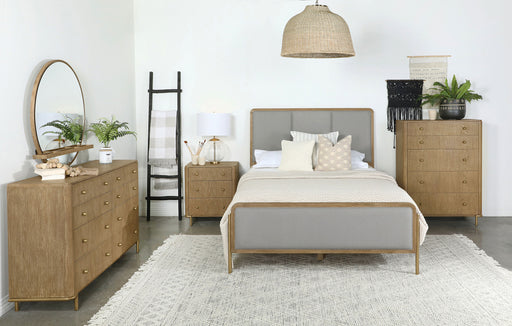 Arini 5 Pc Bedroom Sets Beige - Orbit Furniture (Richmond,BC)
