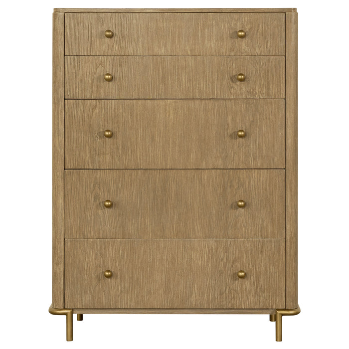 Arini Bedroom Set Beige - Orbit Furniture (Richmond,BC)