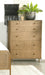 Arini 5-drawer Chest Sand Wash - Orbit Furniture (Richmond,BC)