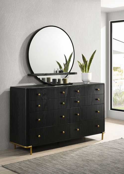 Arini Dresser With Mirror - Orbit Furniture (Richmond,BC)