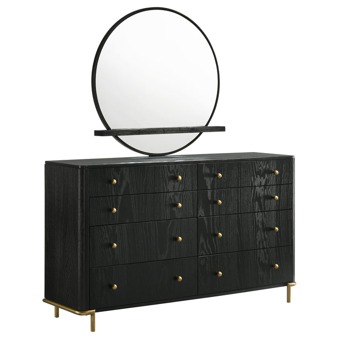 Arini Dresser With Mirror - Orbit Furniture (Richmond,BC)
