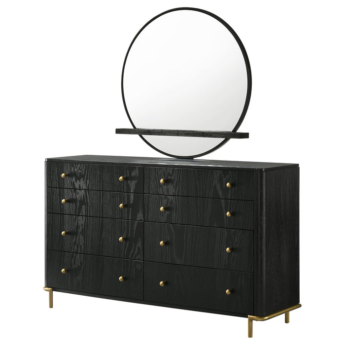 Arini Dresser With Mirror - Orbit Furniture (Richmond,BC)