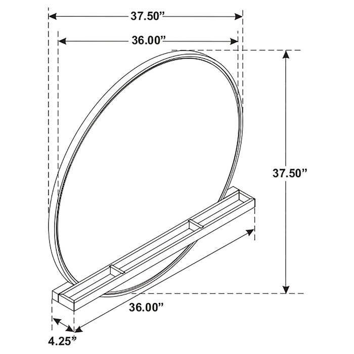 Arini Dresser Mirrors - Orbit Furniture (Richmond,BC)