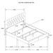 Kendall 4 & 5 Piece Bedroom Sets - Orbit Furniture (Richmond,BC)