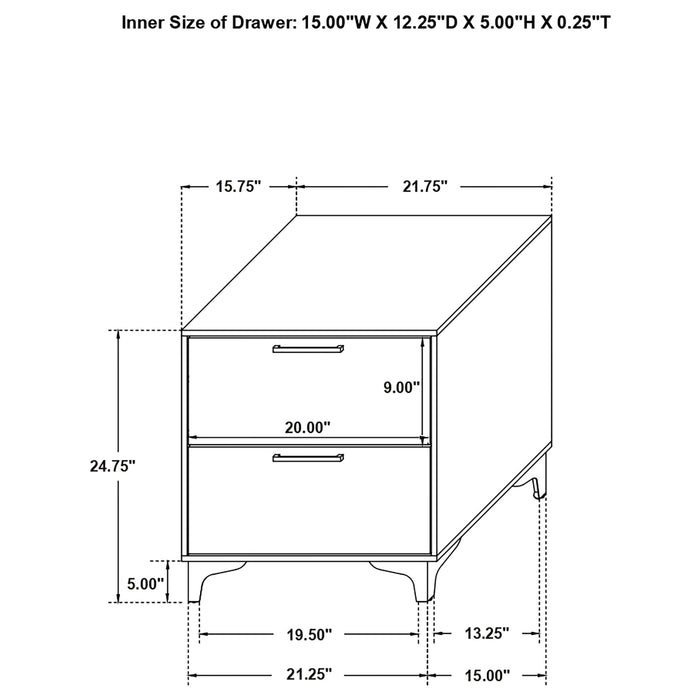 Kendall 4 & 5 Piece Bedroom Sets - Orbit Furniture (Richmond,BC)