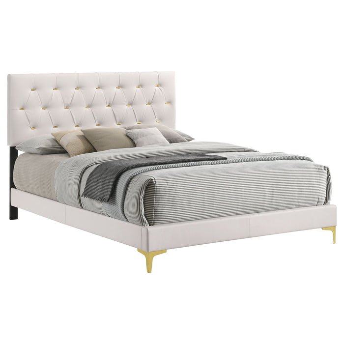 Kendall Upholstered Panel Bed - Orbit Furniture (Richmond,BC)