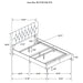 Kendall Panel Bed E.King, & Queen Black & White - Orbit Furniture (Richmond,BC)