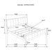 Wilkes 4 & 5 Piece E.King, Queen, Twin, & Full Bedroom Set - Orbit Furniture (Richmond,BC)