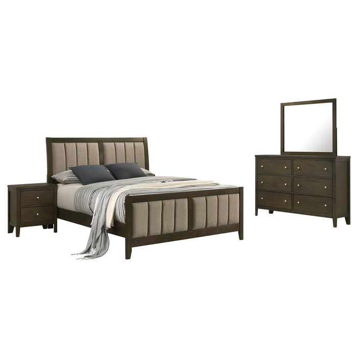 Wilkes 4 & 5 Piece E.King, Queen, Twin, & Full Bedroom Set - Orbit Furniture (Richmond,BC)