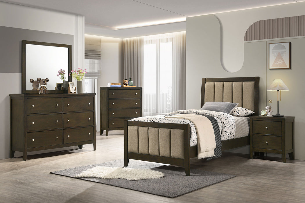 Wilkes 4 & 5 Piece E.King, Queen, Twin, & Full Bedroom Set - Orbit Furniture (Richmond,BC)