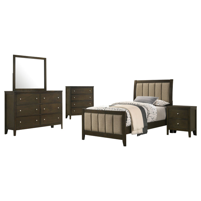Wilkes 4 & 5 Piece E.King, Queen, Twin, & Full Bedroom Set - Orbit Furniture (Richmond,BC)