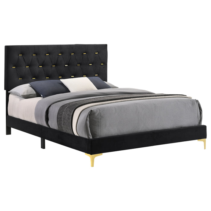 Kendall Upholstered Panel Bed - Orbit Furniture (Richmond,BC)