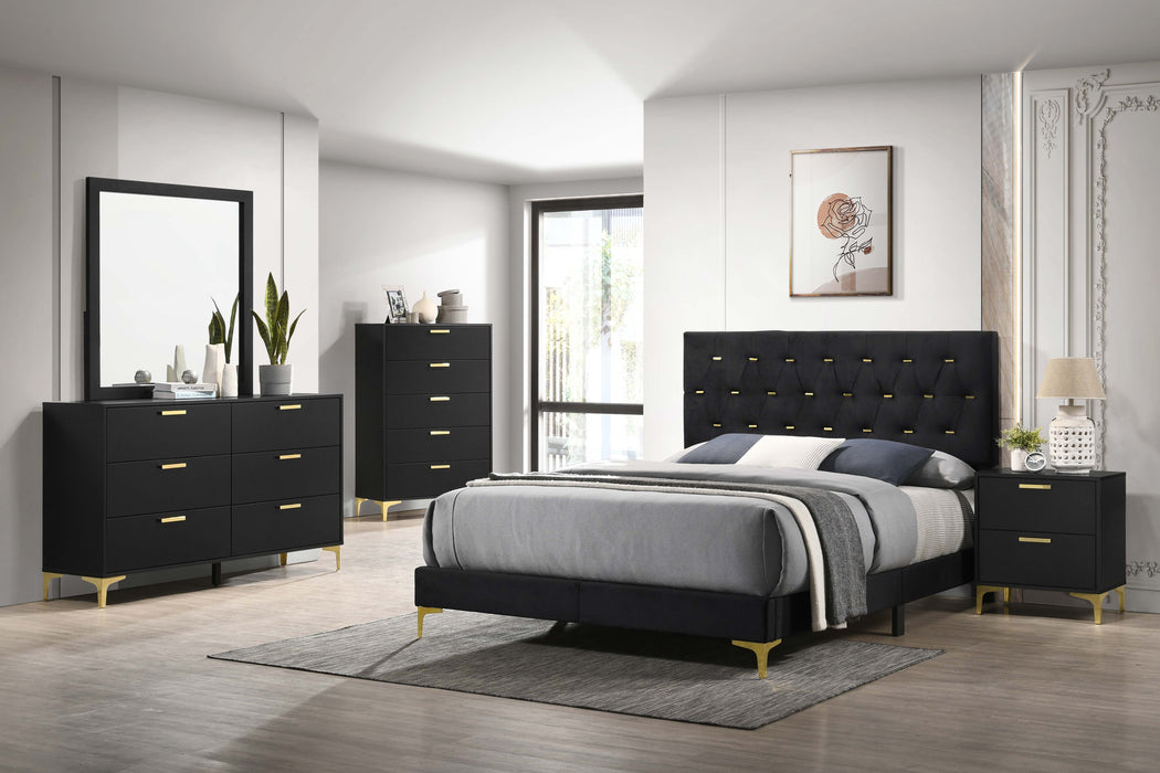 Kendall Upholstered Panel Bed - Orbit Furniture (Richmond,BC)