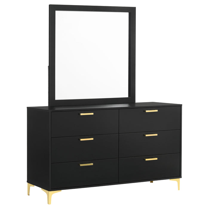Kendall Dresser With Mirror - Orbit Furniture (Richmond,BC)