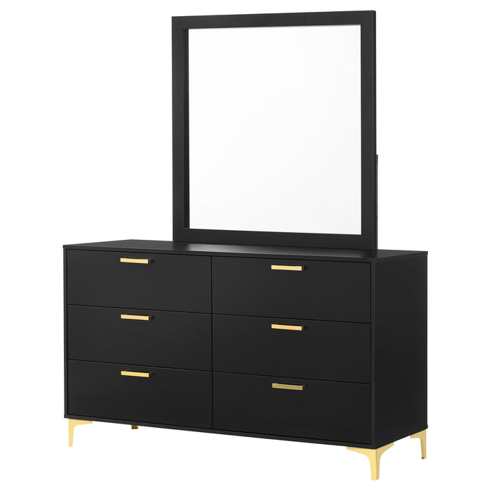 Kendall Dresser With Mirror - Orbit Furniture (Richmond,BC)