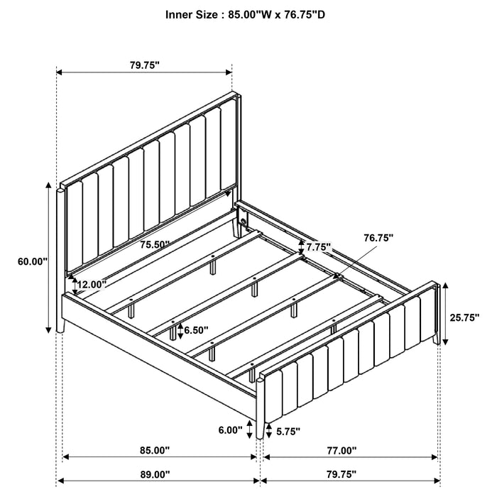 Brookmead 4 Pc Bedroom Set - Orbit Furniture (Richmond,BC)