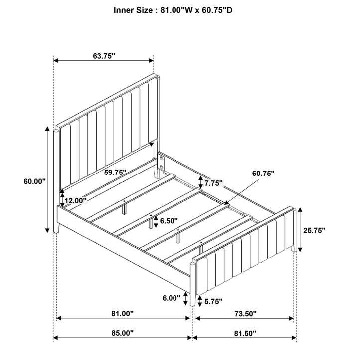 Brookmead 4 Pc Bedroom Set - Orbit Furniture (Richmond,BC)