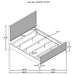 Brookmead 4 Pc Bedroom Set - Orbit Furniture (Richmond,BC)