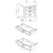 Celina Nightstand - Orbit Furniture (Richmond,BC)