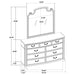 Celina Dresser With Mirror - Orbit Furniture (Richmond,BC)