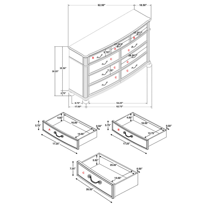 Celina Dresser - Orbit Furniture (Richmond,BC)