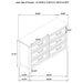Marielle 4 Pc Bedroom Set - Orbit Furniture (Richmond,BC)