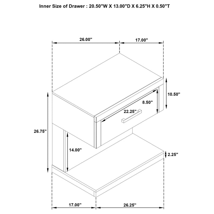 Kenora 4 & 5 Piece Bedroom Set E.King, Queen, & Cal.king - Orbit Furniture (Richmond,BC)