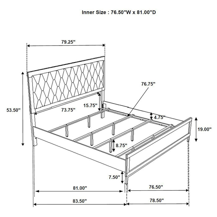 Sonora 4 & 5 Piece Bedroom Set - Orbit Furniture (Richmond,BC)
