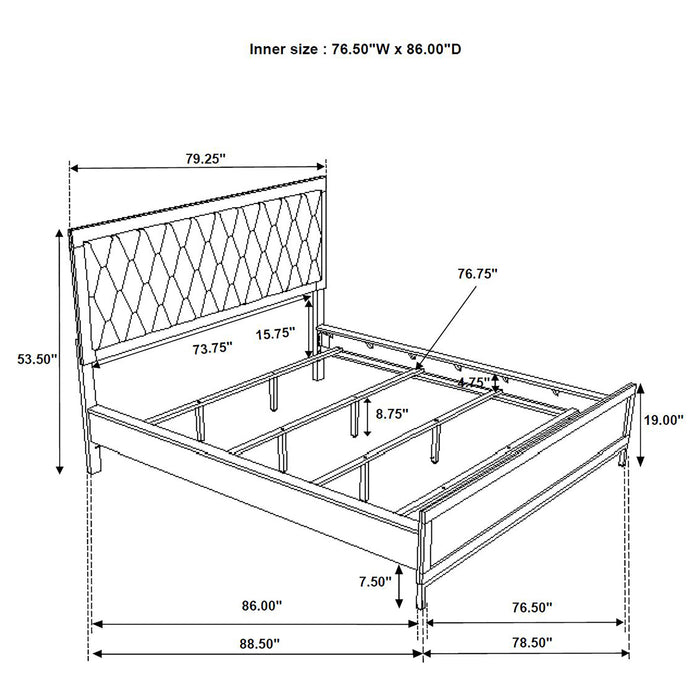 Sonora 4 & 5 Piece Bedroom Set - Orbit Furniture (Richmond,BC)
