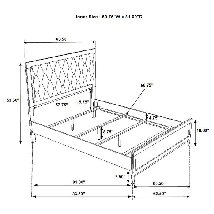 Sonora 4 & 5 Piece Bedroom Set - Orbit Furniture (Richmond,BC)