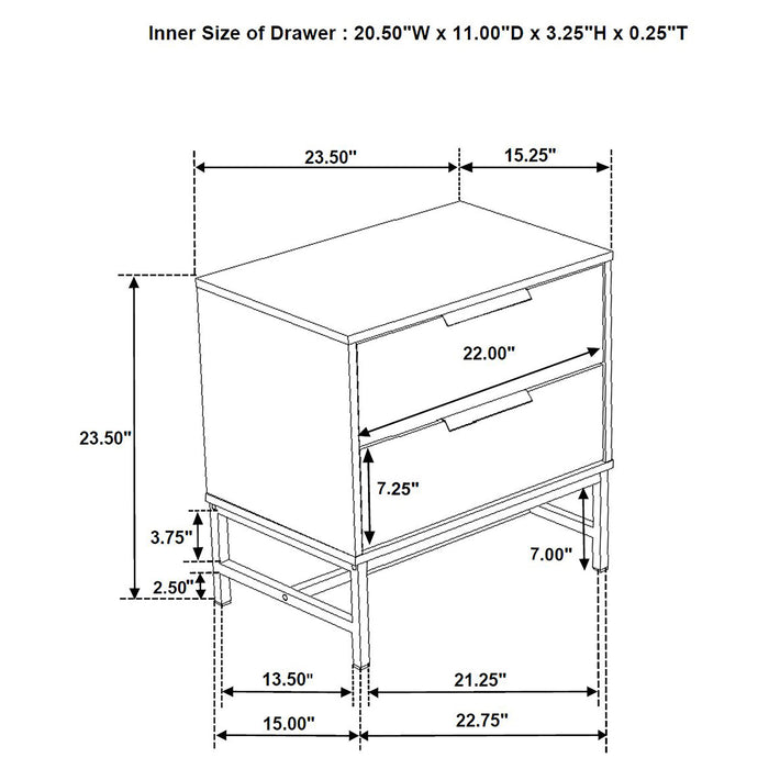 Sonora 4 & 5 Piece Bedroom Set - Orbit Furniture (Richmond,BC)