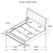 Granada 4 & 5 Piece Bedroom Set E.King, Cal.King & Queen - Orbit Furniture (Richmond,BC)