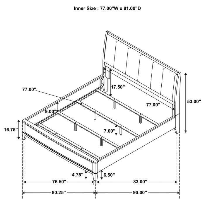 Granada 4 & 5 Piece Bedroom Set E.King, Cal.King & Queen - Orbit Furniture (Richmond,BC)