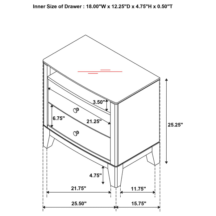Granada 4 & 5 Piece Bedroom Set E.King, Cal.King & Queen - Orbit Furniture (Richmond,BC)