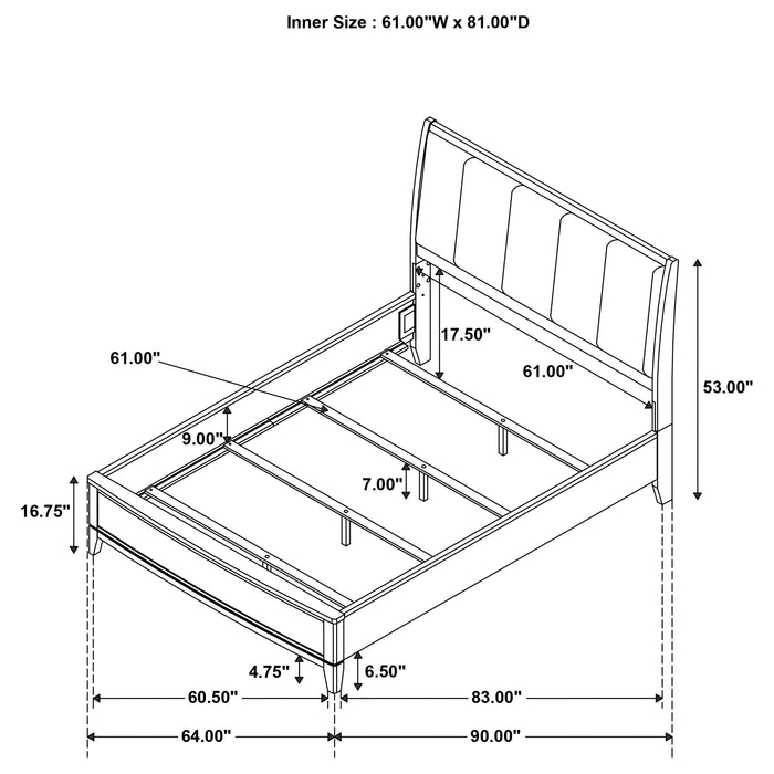 Granada 4 & 5 Piece Bedroom Set E.King, Cal.King & Queen - Orbit Furniture (Richmond,BC)