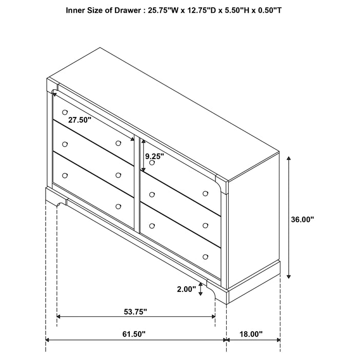 Gran Park 4 & 5 Piece Bedroom Set E.King, Queen, & Cal.King - Orbit Furniture (Richmond,BC)