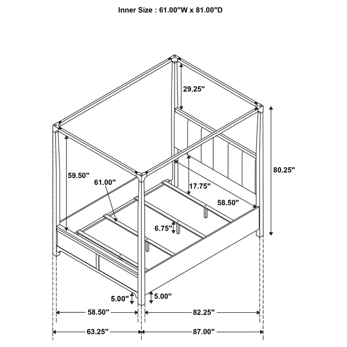 Gran Park 4 & 5 Piece Bedroom Set E.King, Queen, & Cal.King - Orbit Furniture (Richmond,BC)