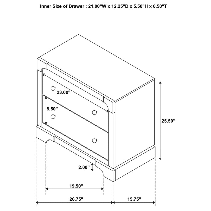 Gran Park 4 & 5 Piece Bedroom Set E.King, Queen, & Cal.King - Orbit Furniture (Richmond,BC)