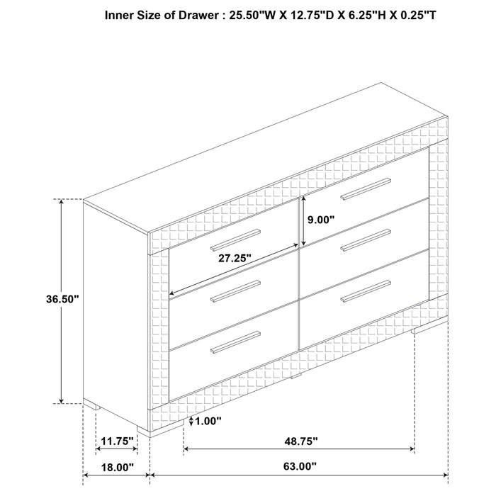 Ives 4 Pc Bedroom Set - Orbit Furniture (Richmond,BC)