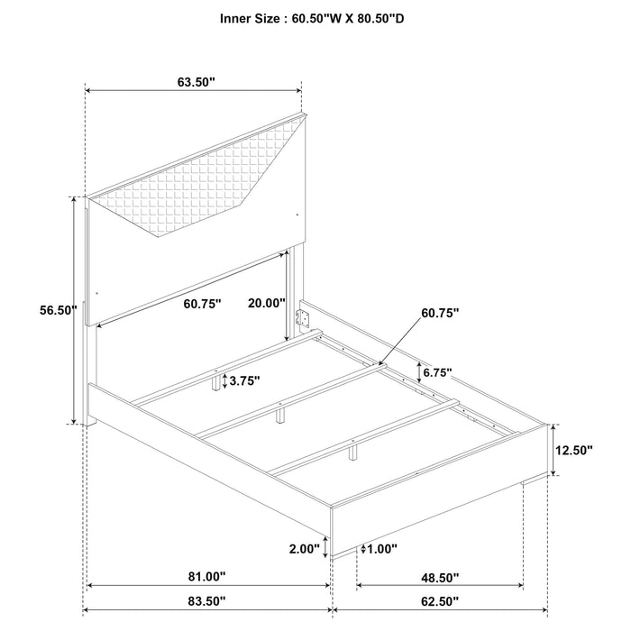 Ives 4 Pc Bedroom Set - Orbit Furniture (Richmond,BC)